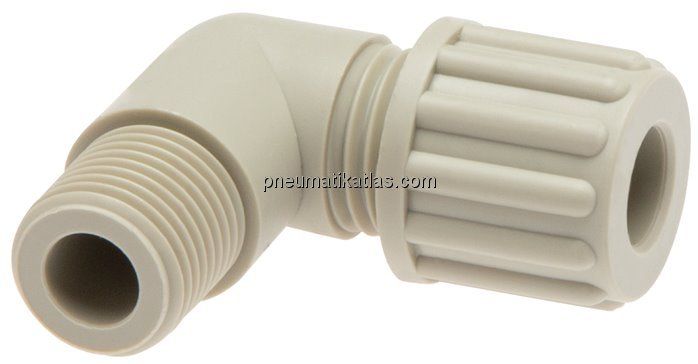 Winkel-Verschraubung G 1/8"-6x4mm, PA