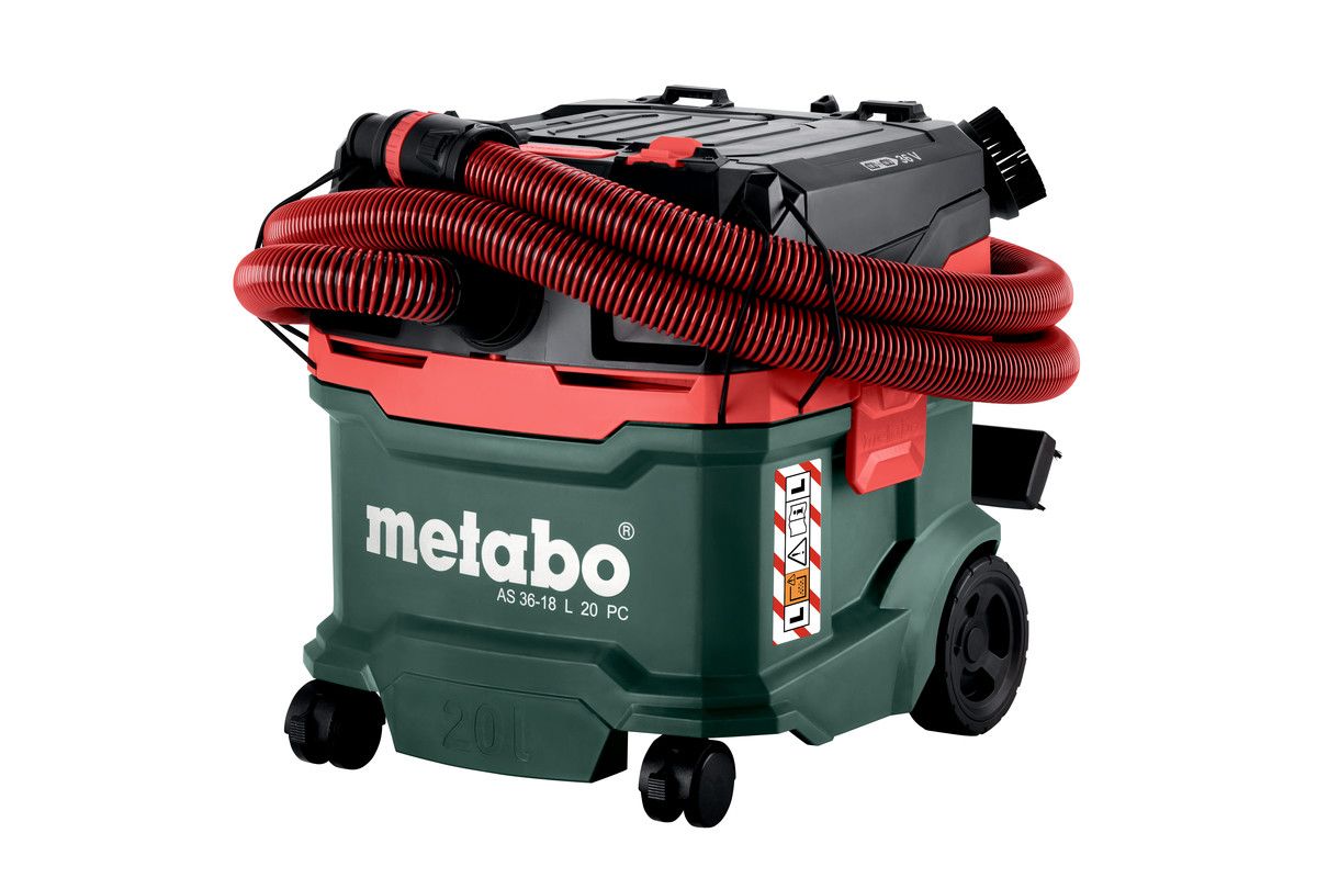 Akku-Sauger solo AS 36-18 L 20 PC Metabo ohne Akku ohne Ladegerät Karton