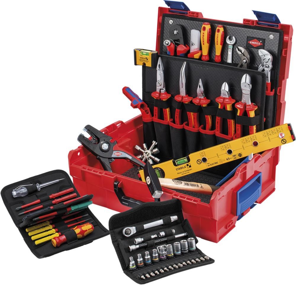 L-Boxx 65tlg. Elektro Knipex