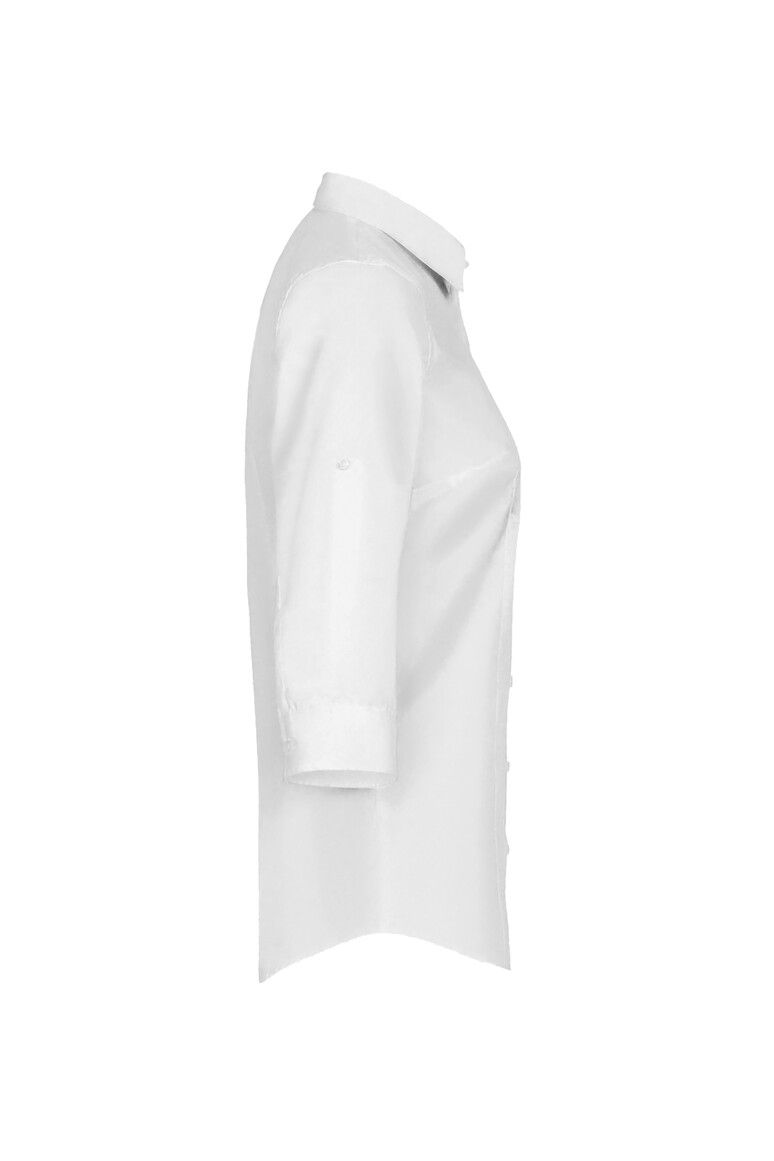 HAKRO 3/4-Arm-Vario Bluse MIKRALINAR® weiß, 2XS