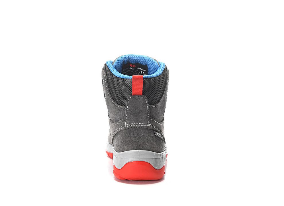 ELTEN MADDOX Kids BOA Sicherheitsstiefel Mid, Grau, Gr. 35