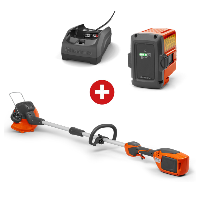 Husqvarna Akku-Trimmer 110iL FLXi + BLi10/C80
