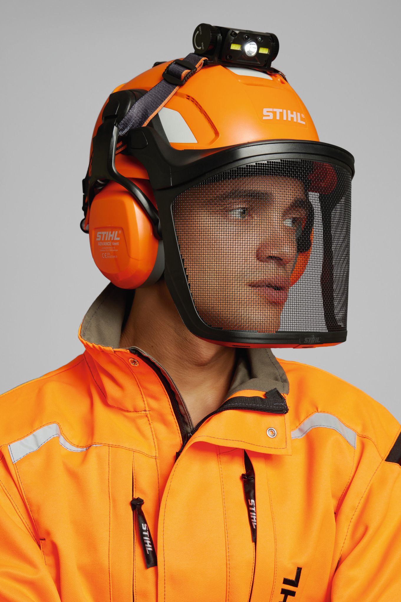 STIHL Stirnlampe inklusive Helmhalterung