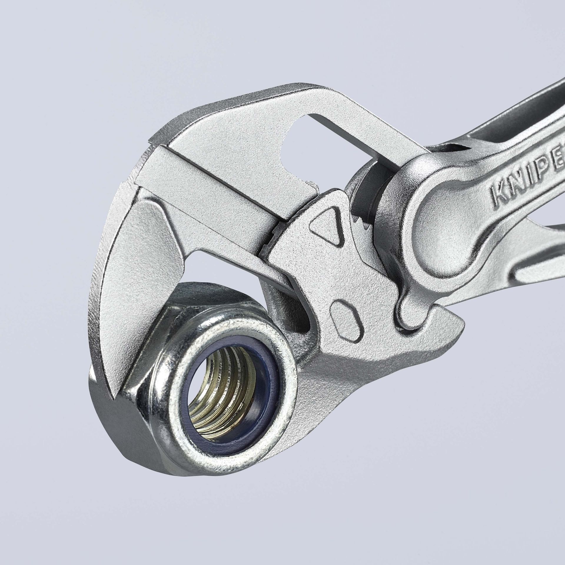 KNIPEX Zangenschlüssel XS aufgeprägte, raue Oberfläche