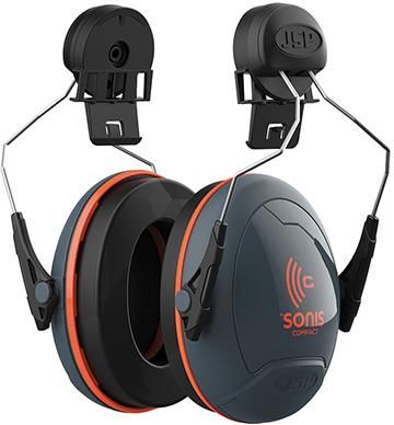 Kapselgehörschützer Sonis Compact, 31dB zur Helmbefestigung JSP