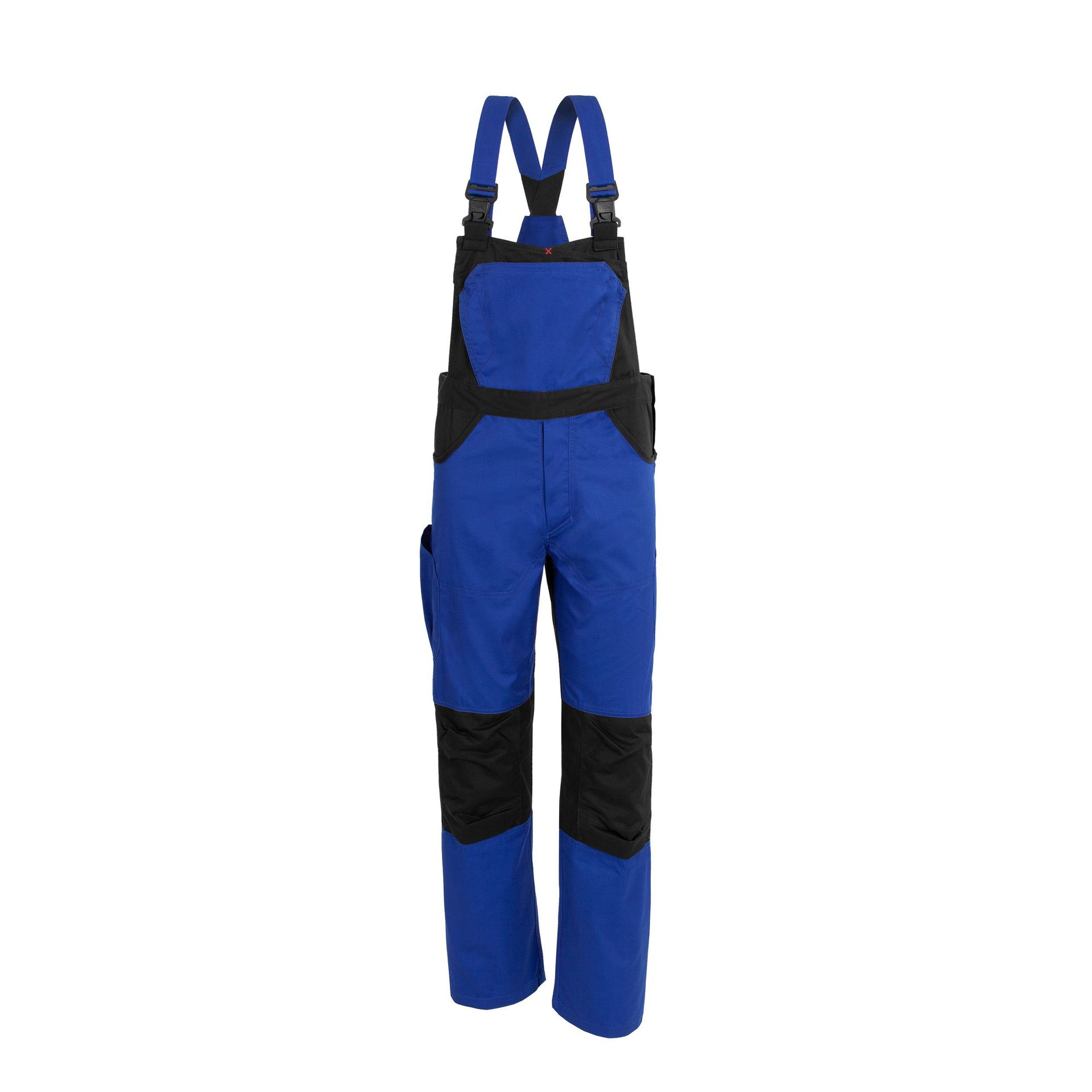 Qualitex Qualitex Latzhose X-Serie X-Serie, kornblau/schwarz, Gr. 102