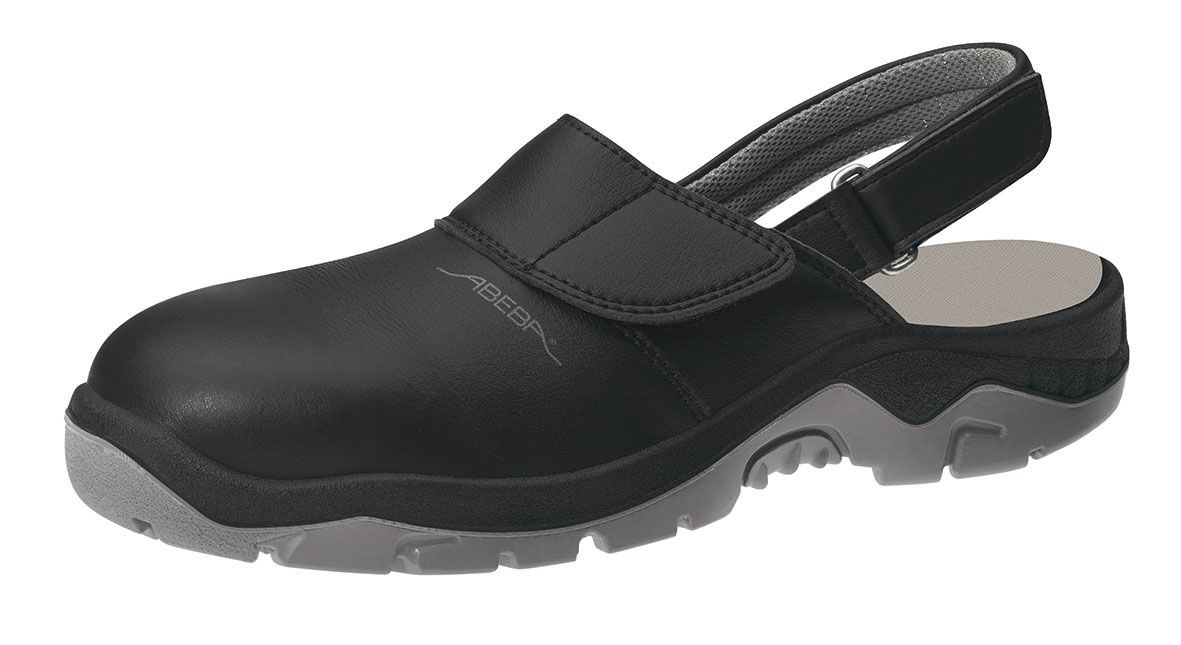 Sicherheitsschuhe anatom Clog schwarz Gr. 47