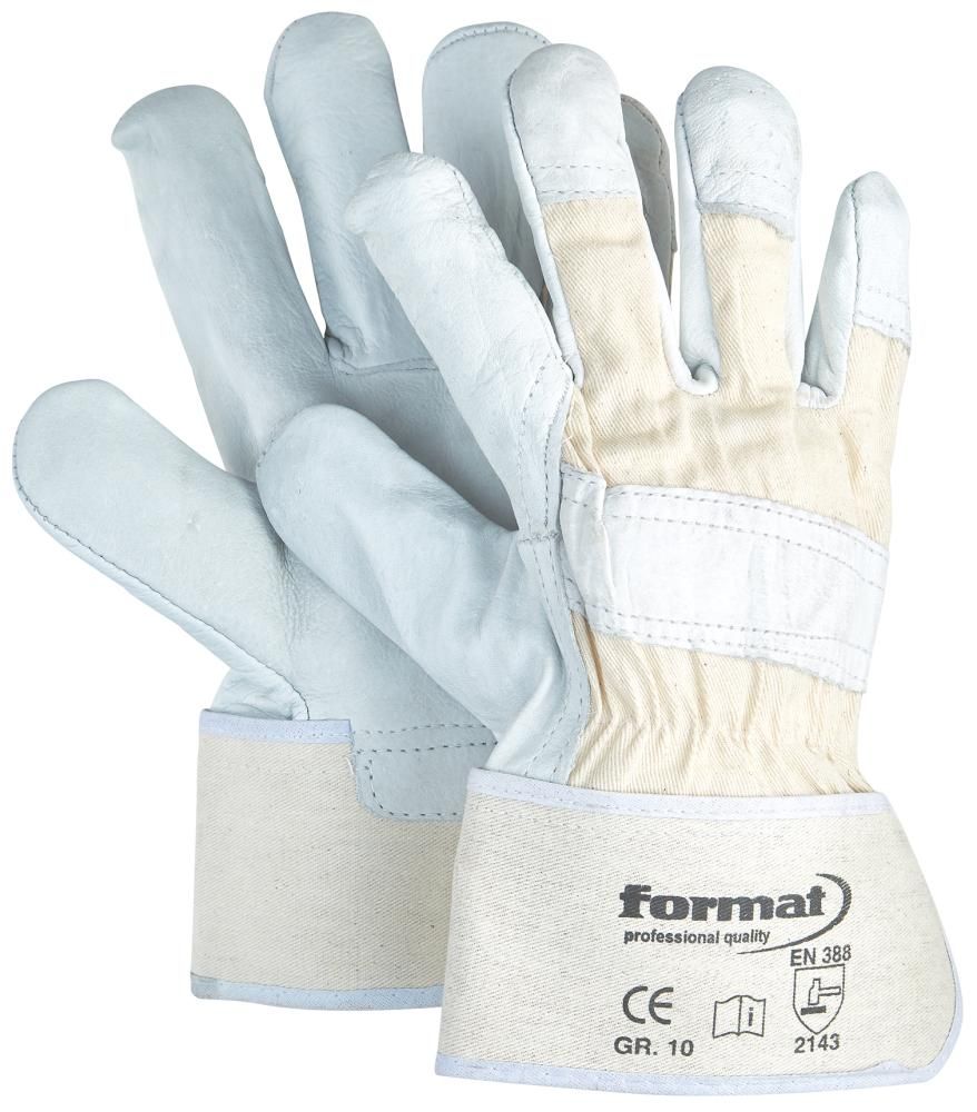 FORMAT Lederhandschuhe, Gr. 8