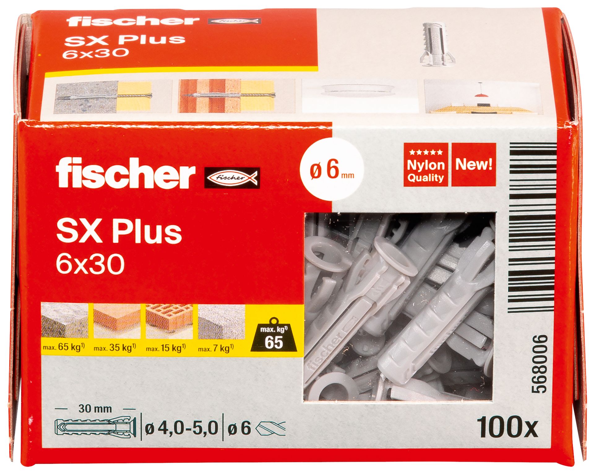 FISCHER Spreizdübel SX Plus