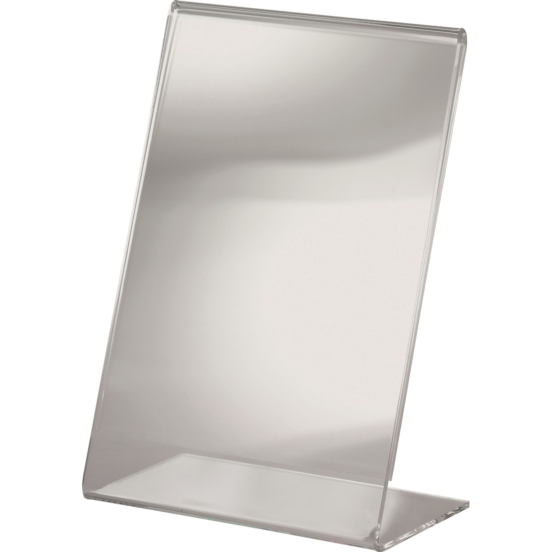 Tischaufsteller A6 106x155mm L-Form Acryl gk