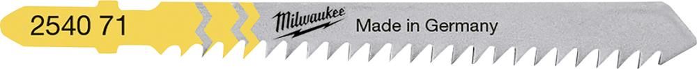 Stichsägeblatt Holz und Kunststoff 75 x 3 mm T111C 5er Pack Milwaukee