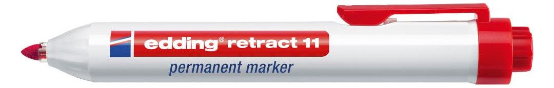EDDING Permanentmarker, "retract 11"