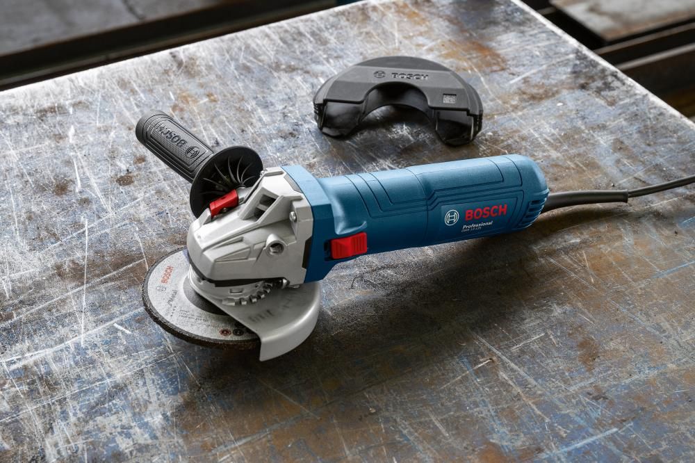 Winkelschleifer GWS 12-125 Bosch Karton + SDS Klick