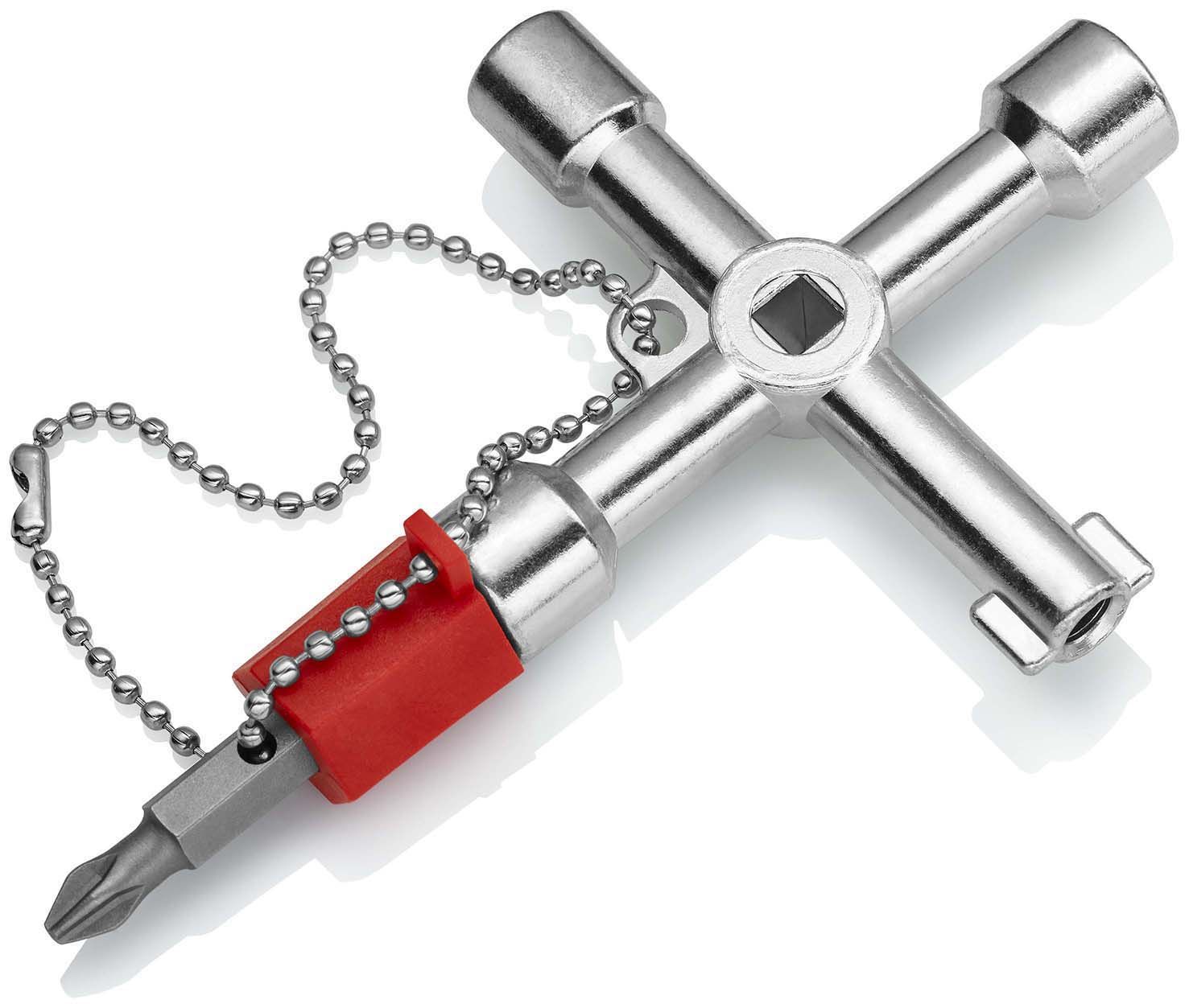 KNIPEX Schaltschrankschlüssel der Standard Schaltschrankschlüssel