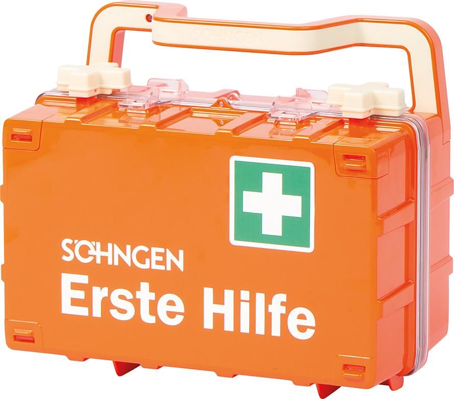 Erste-Hilfe-Koffer, DYNAMIC-GLOW S, DIN 13157orange