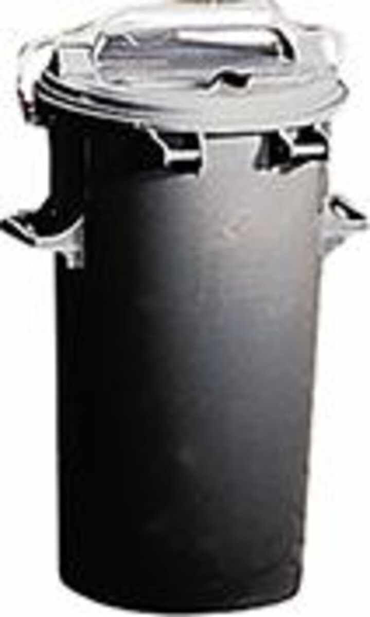 Mülleimer Kst. 50 Liter, mit Bügel