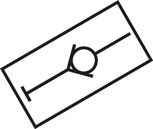 Winkel-Steckanschluss, selbstabsperrend R 1/8"-4mm