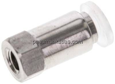 Steckanschluss m. Innengew. M 5-4mm, IQS-PP