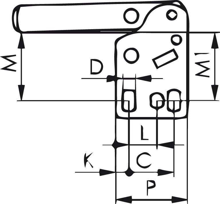 Senkrecht-Spanner 6802 Gr.1 AMF