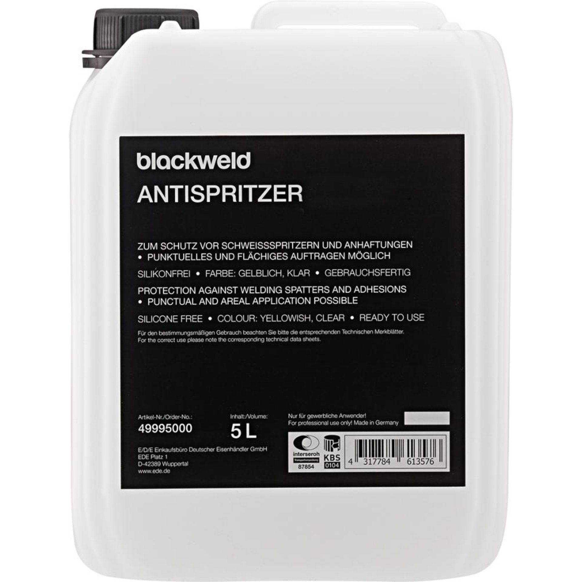 BLACKWELD Antispritzer 1404 - 5 L Kanister