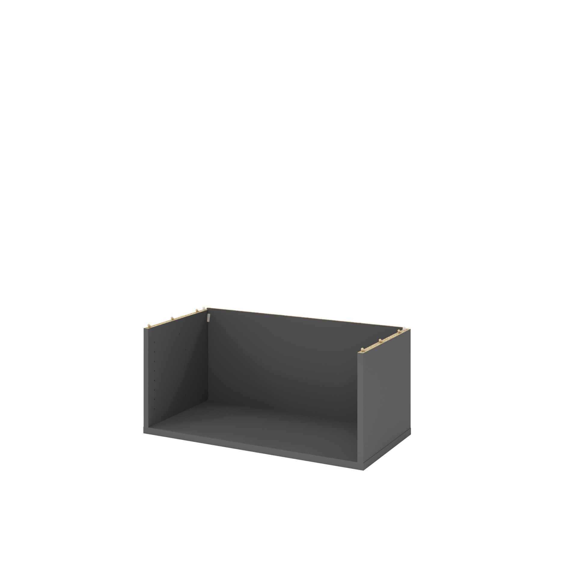 Aufsatzkorpus FlexWall 80cm 1OH graphit