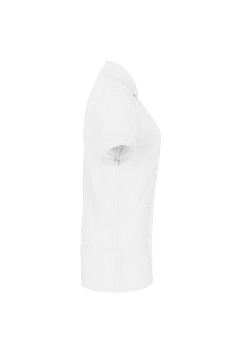 HAKRO Damen Poloshirt Classic weiß, XS