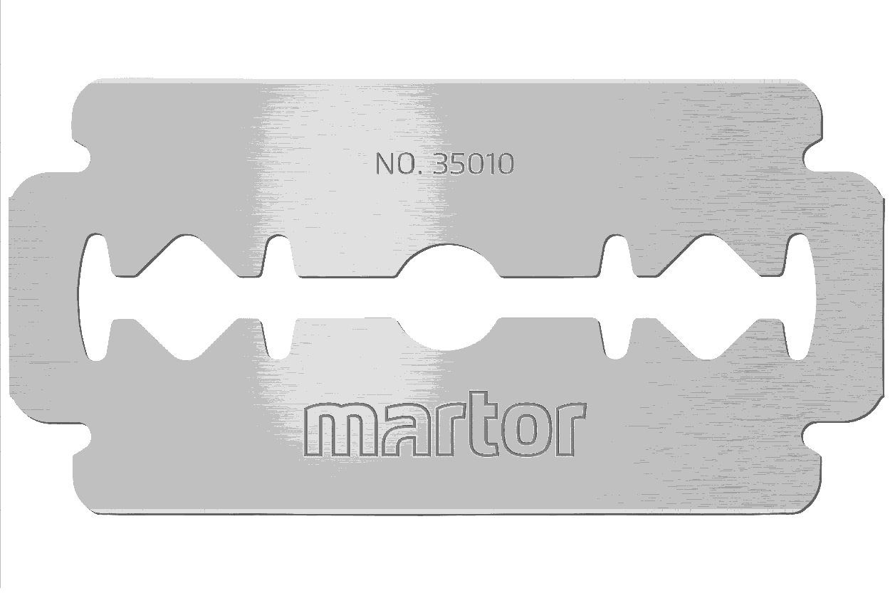 MARTOR Ersatzklinge INDUSTRIEKLINGE 35010 Standardschliff | 700 Stück