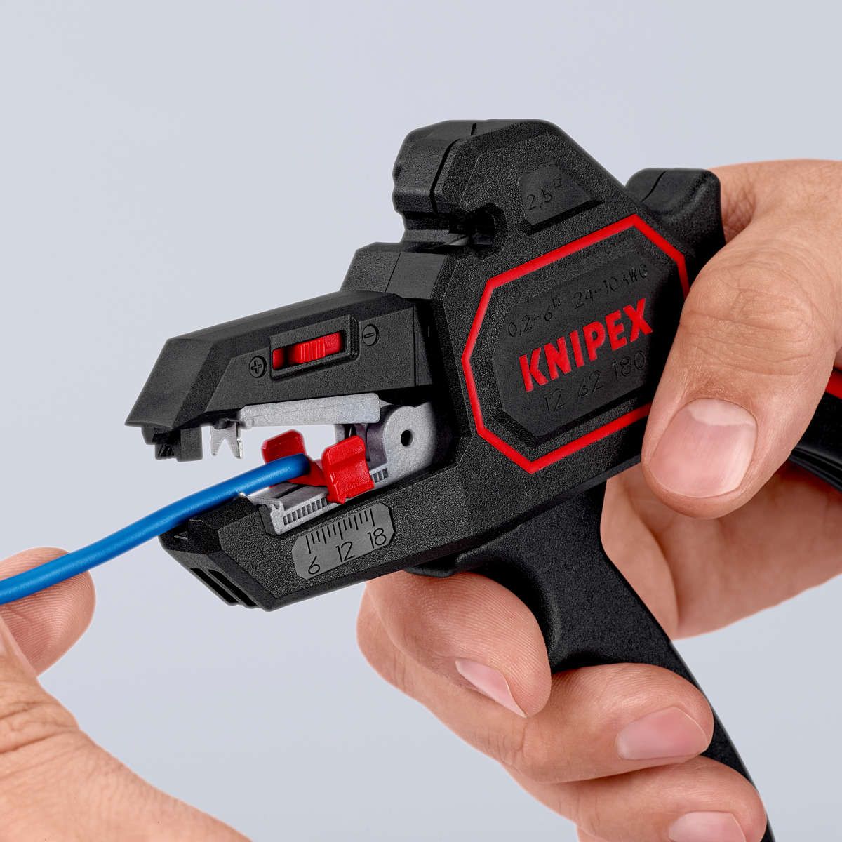 KNIPEX 12 62 180 Automatische Abisolierzange  180 mm