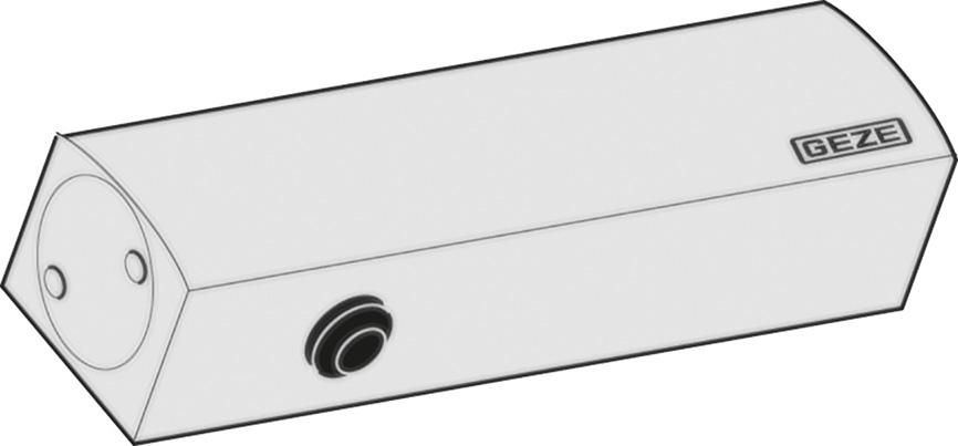 Türschliesser TS 3000 silber o. Gestänge GEZE