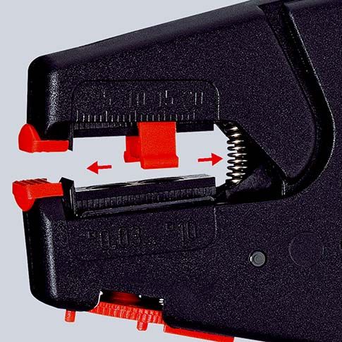 KNIPEX EvoStrip Selbsteinstellende Abisolierzange 200 mm