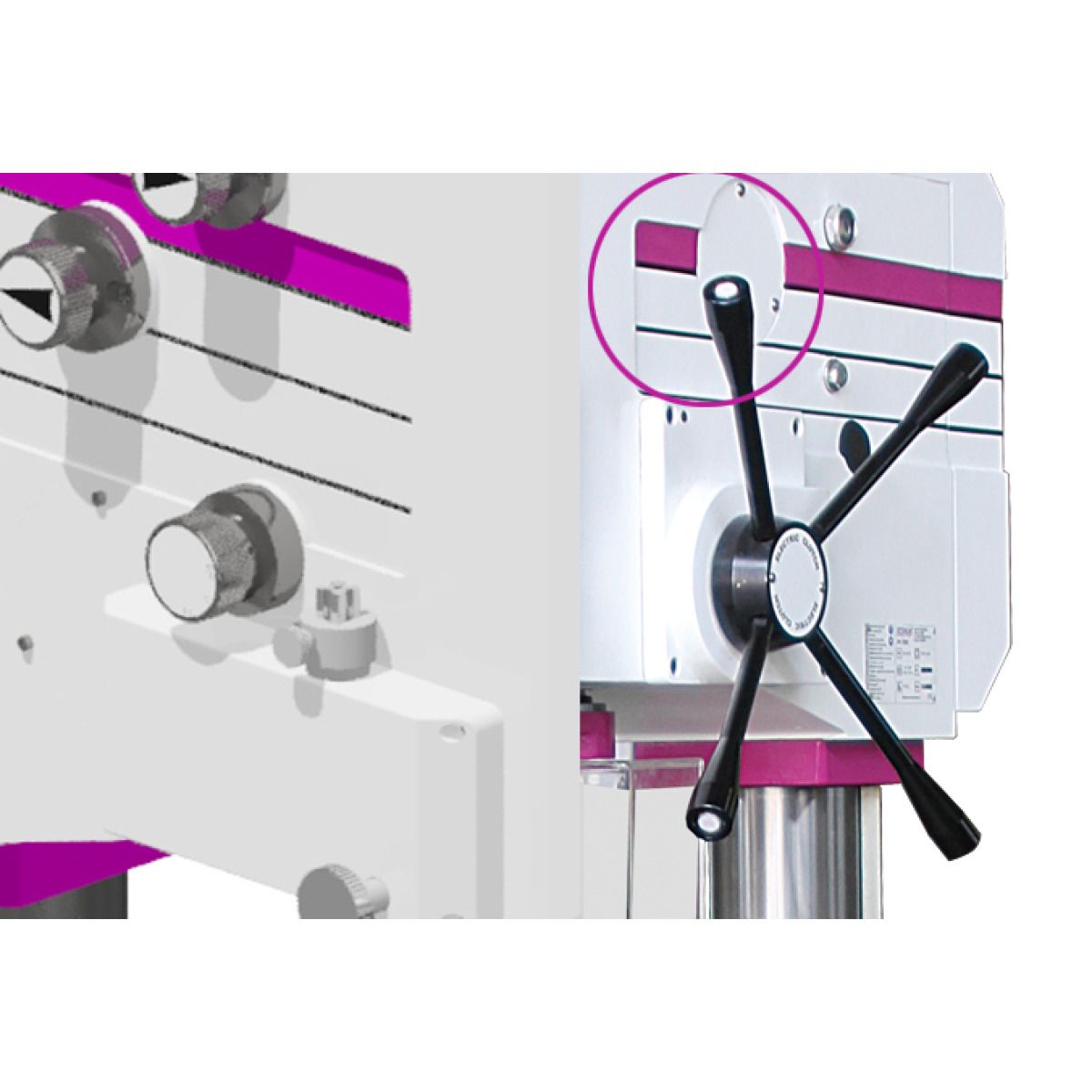 Getriebebohrmaschine Optimum OPTIdrill DH 35G