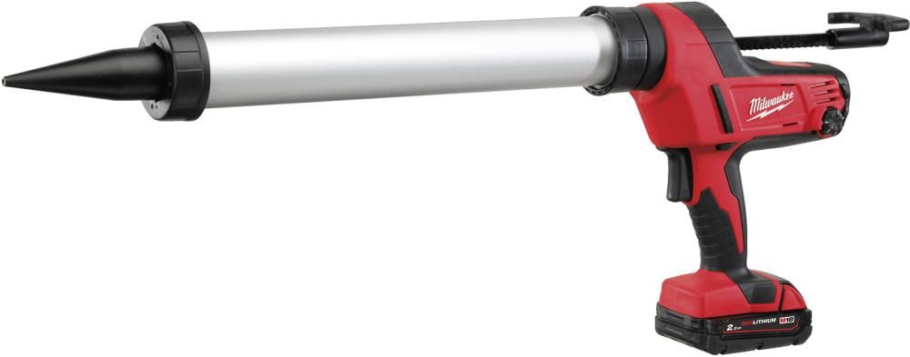 Akku-Kartuschenpresse C18PCG600A-201B Milwaukee1x18,0V 2,0 Ah Ladegerät M12-18FC Tasche