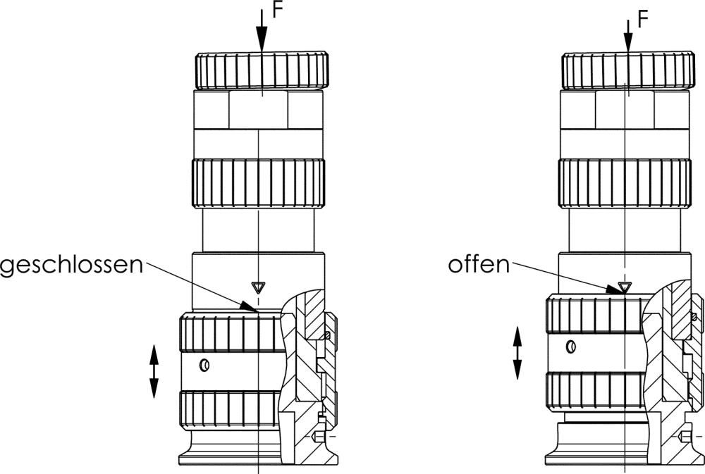 Abstützelement 6425A-230mm AMF