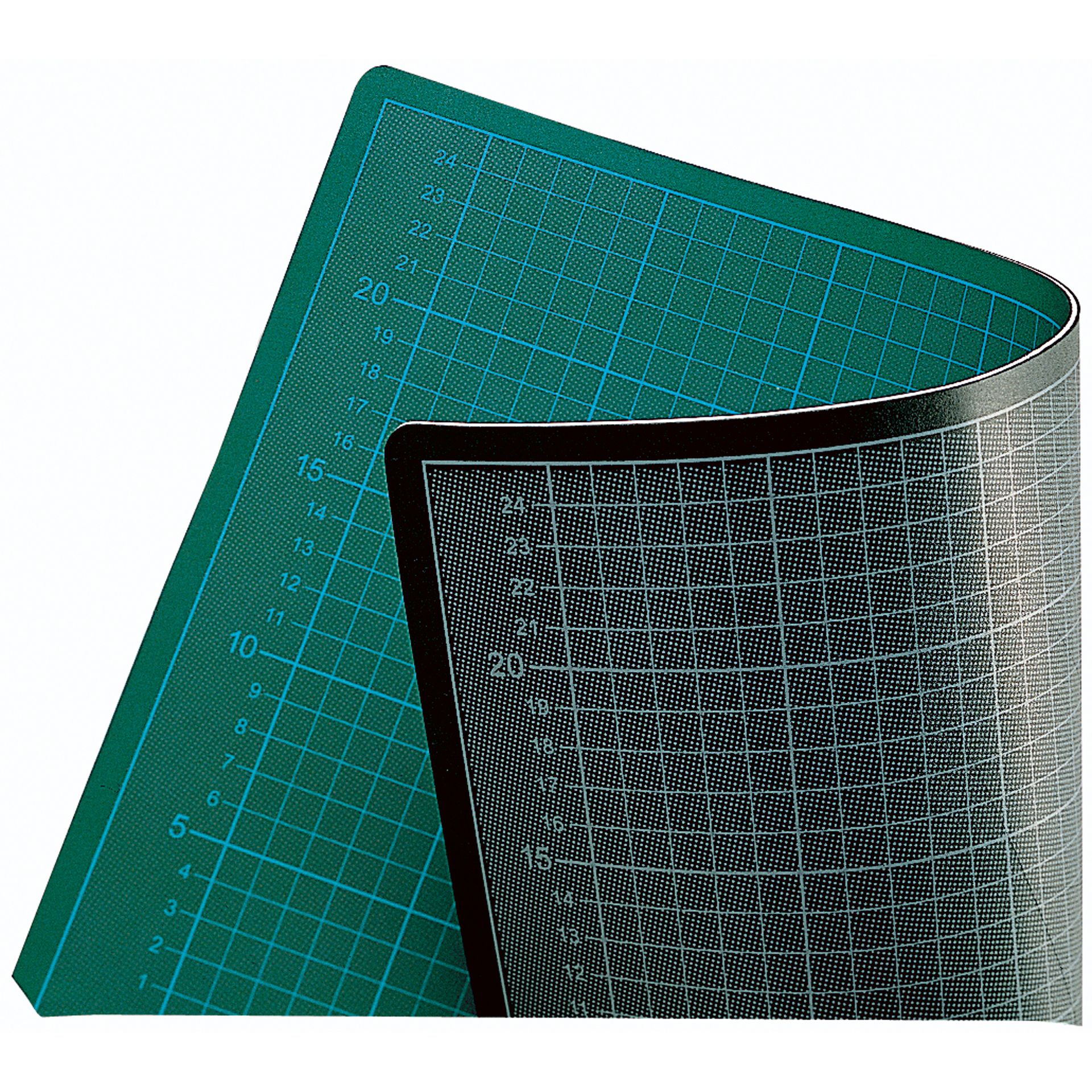 Schneidematte 60x45cm grün/schwarz