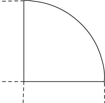 Eckwinkel rd. Buche 80x80 cm Hammerbacher