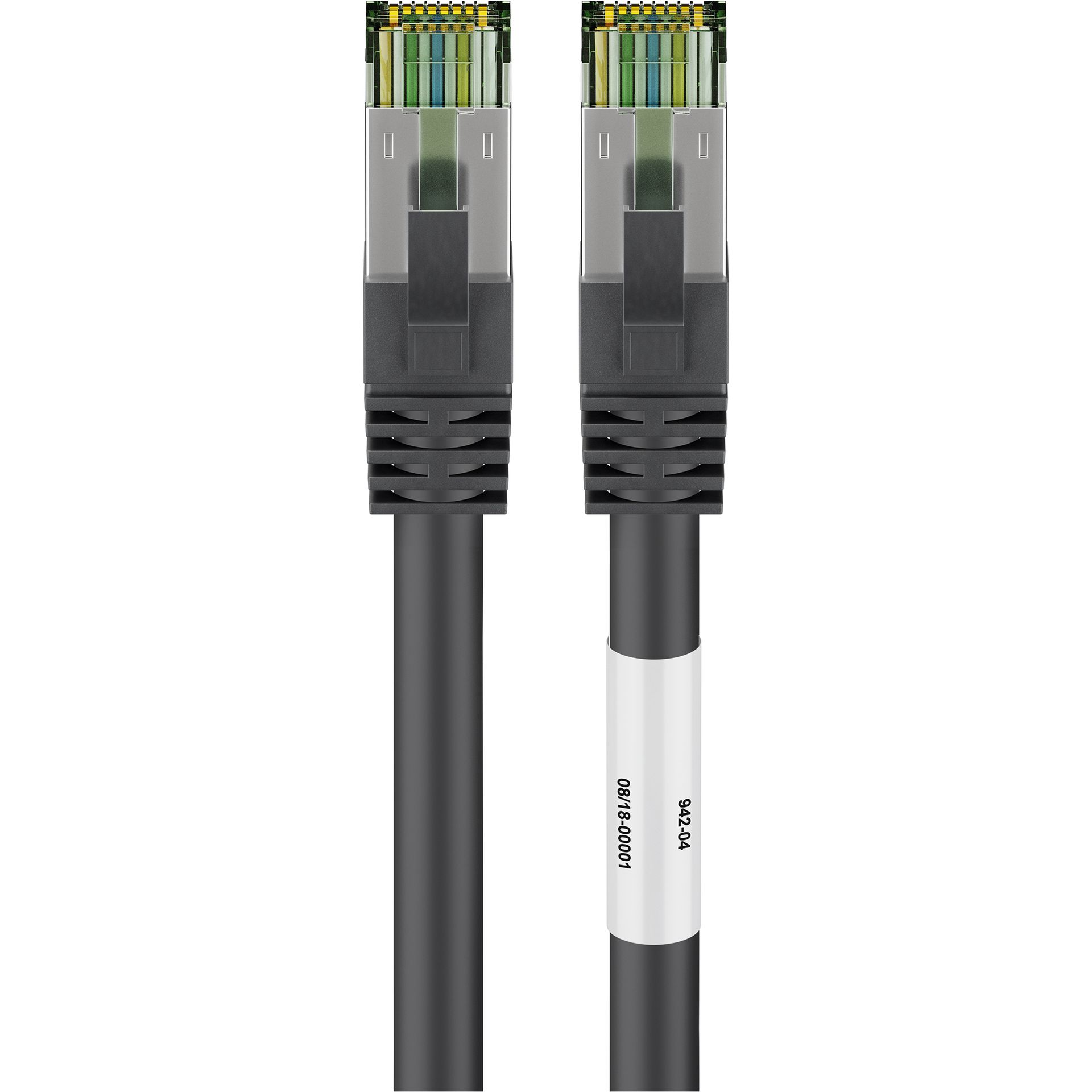 Netzwerkkabel CAT8.1 10m schwarz