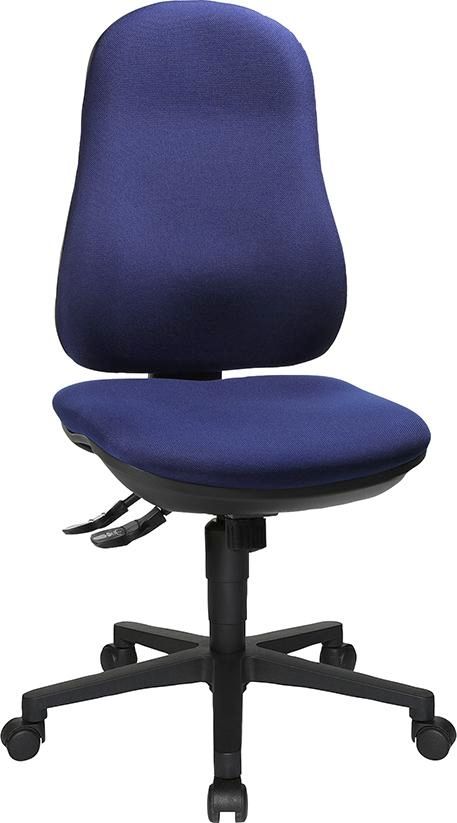 Drehstuhl Support Synchro royalblau
