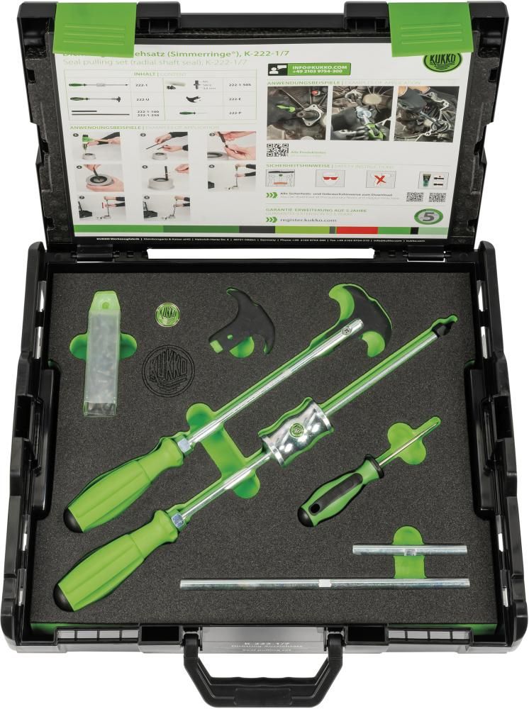 Dichtring-Auszieher-Satz L-Box KUKKO