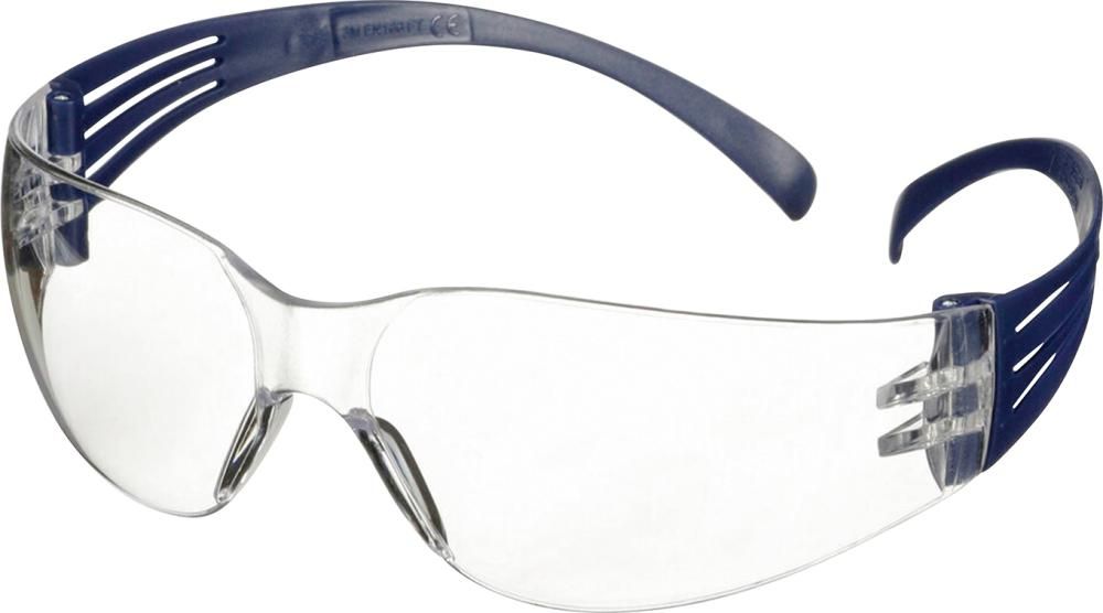 BrilleSecureFit101 SF101AF-BLU-EU, transparente Scheibe 3M