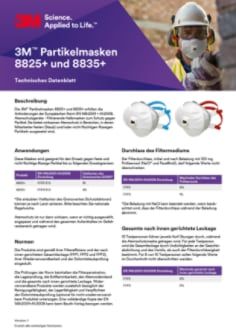 3M 8825+ 3M Partikelmaske FFP2 mit Ventil 8825+