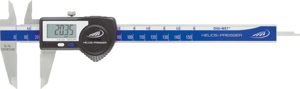 HP Digi.Taschenmess. 150mm m.Daten.ET