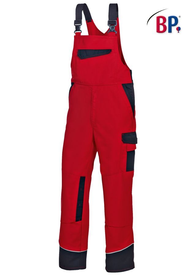 BP® Latzhose mit verdeckten Knöpfen und Kniepolstertaschen