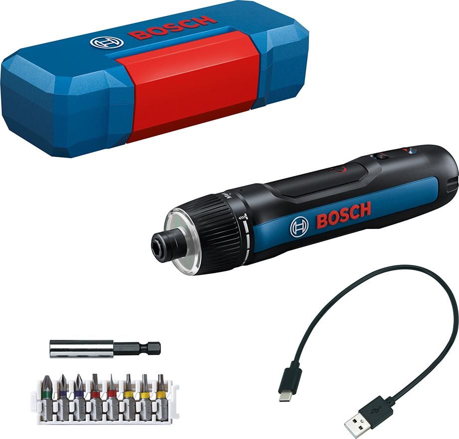 Akku Schrauber Go Professional Bosch 9-tlg. Zubehör, Ladekabel