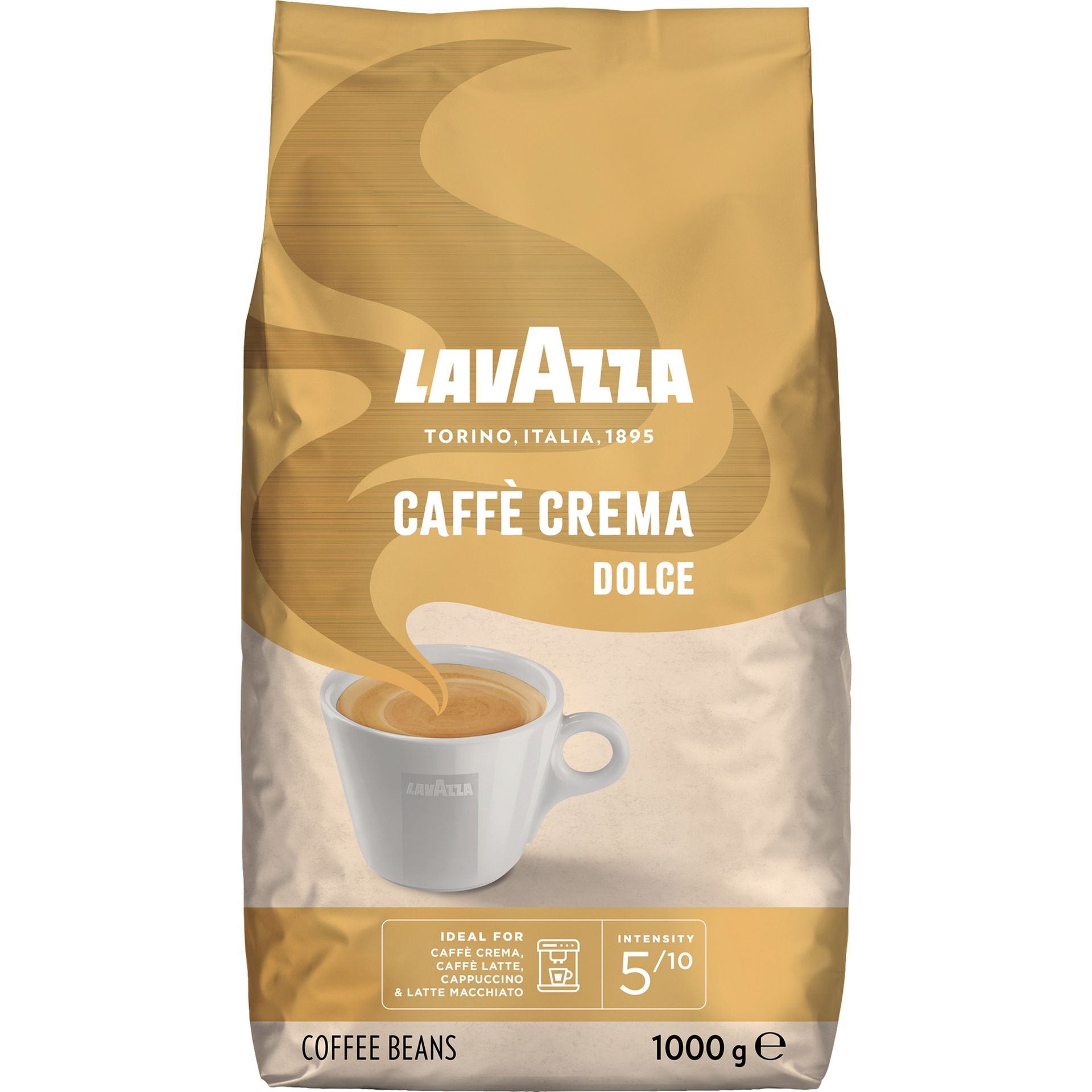 Kaffee Crema Dolce ganze Bohne 1kg