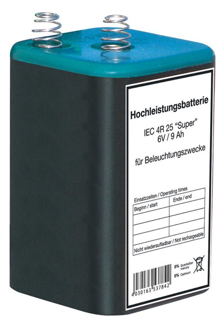 Hochleistungs-Blockbatterie, IEC4R25