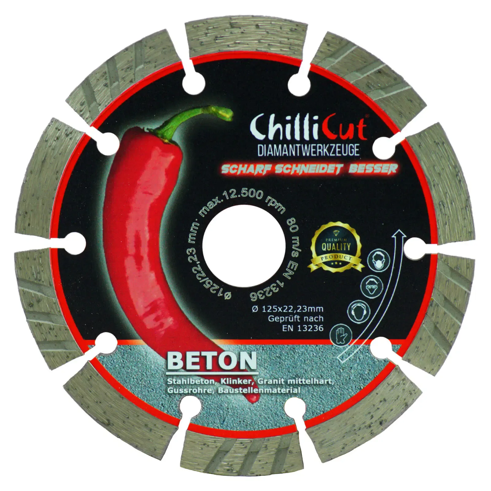 ChilliCut Diamant Scheibe Chilli Roxx