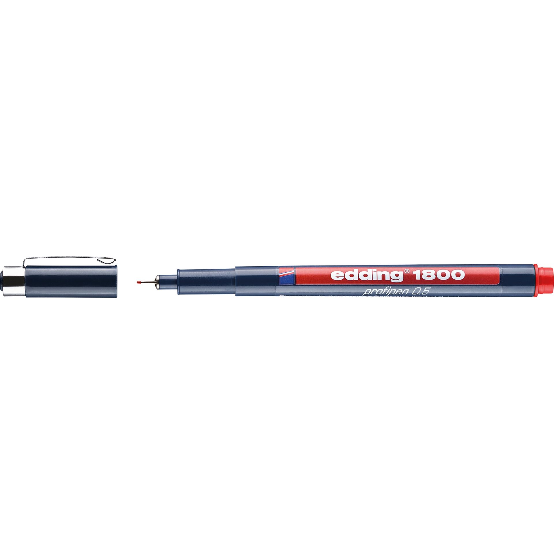 Feinschreiber 1800 profipen 0,5mm rot