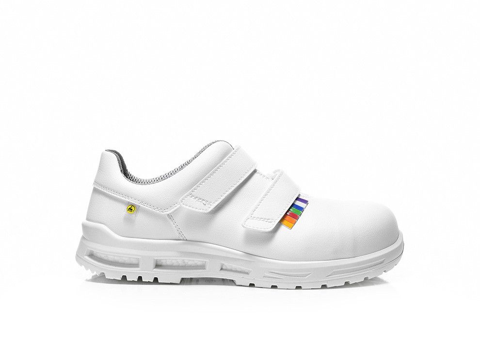 Sicherheitshalbschuh BRAYDEN XXTM white Strap Low ESD S3S, Gr. 36