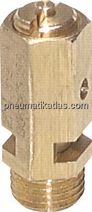 Sicherheitsventil G 1/4" (DN5), 1 - 6,5 bar