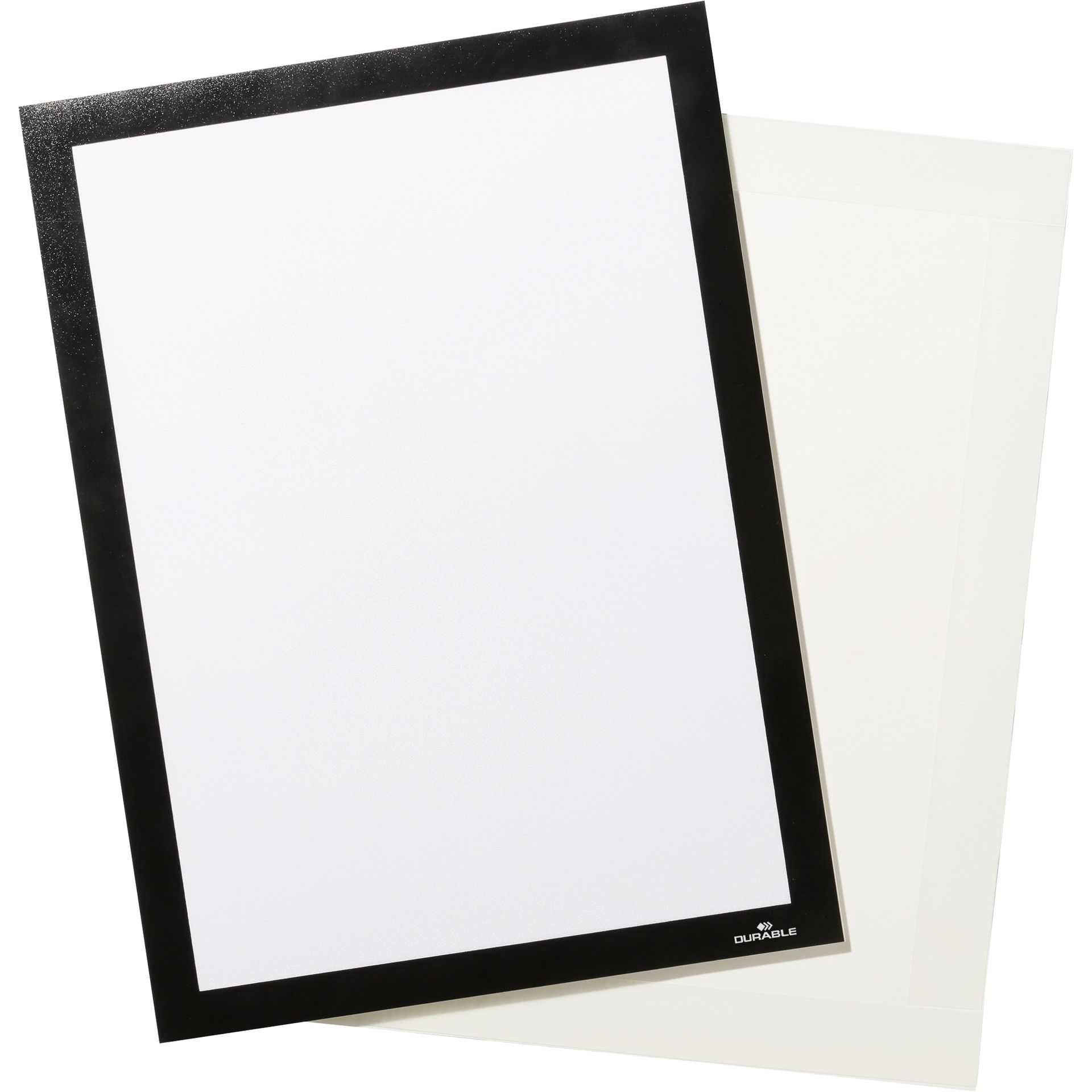 Folienrahmen DURAFRAME A4 Klett magnetisch sw